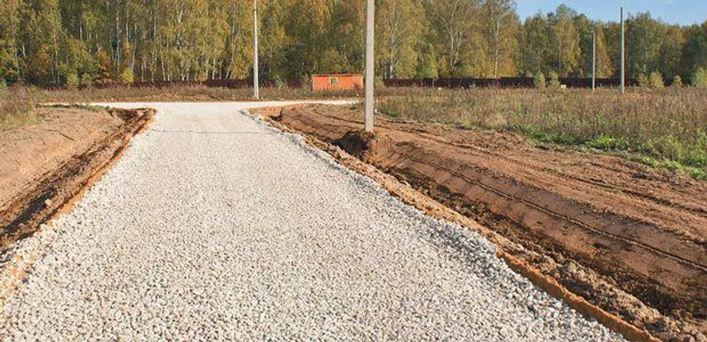 Устройство временной дороги