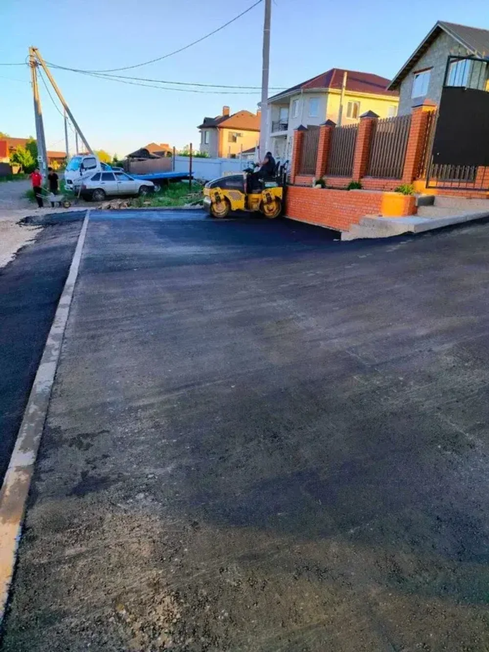 Асфальтирование коттеджных поселков