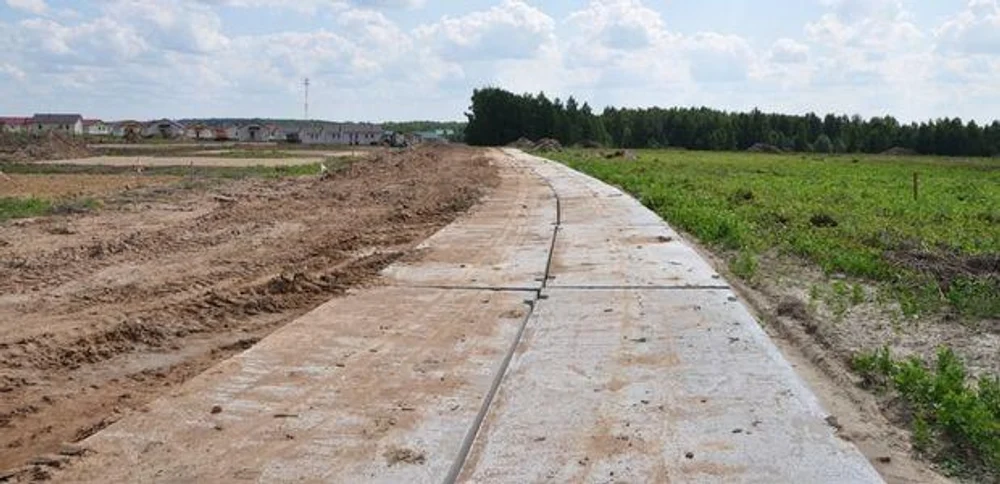 Устройство временной дороги