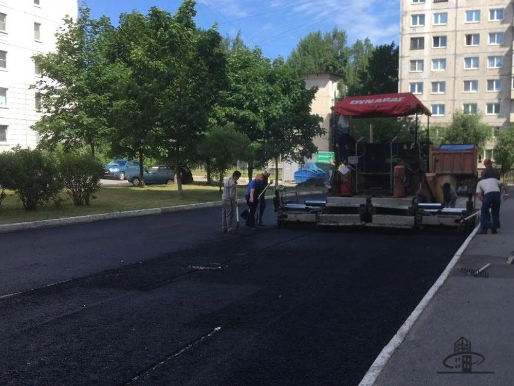 Укладка асфальта