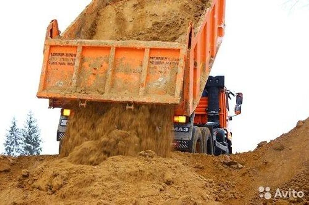 Продажа и доставка строительных сыпучих материалов