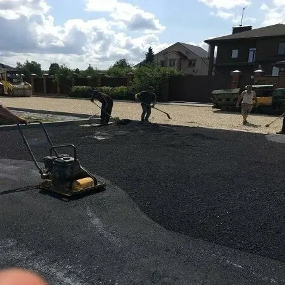 Укладка асфальта